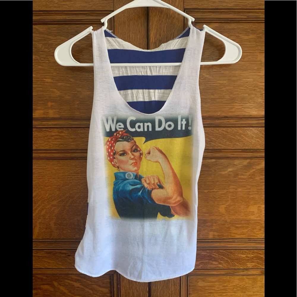 Rosie the Riveter “We Can Do It” Tank